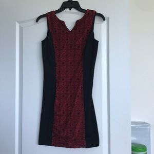Black and red dress 👗